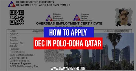 oec online appointment qatar.